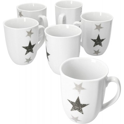 Europe style  Square l mug 11oz porcelain mugs ,fine porcelain mugs with  design